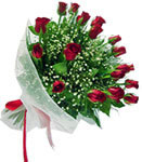  Zonguldak internetten çiçek satışı  11 adet kirmizi gül buketi sade ve hos sevenler
