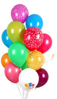  Zonguldak hediye iek yolla  30 adet uan balon buketi demeti renkli