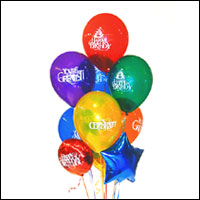  Zonguldak yurtii ve yurtd iek siparii  21 adet renkli uan balon hediye rn