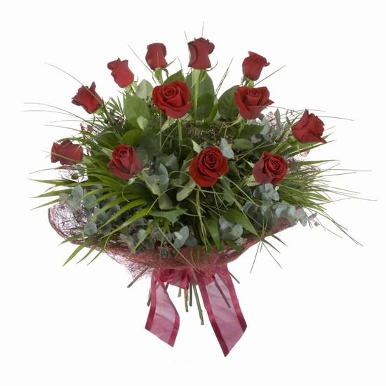 Etkileyici buket 11 adet kirmizi gül buketi  Zonguldak internetten çiçek satışı 