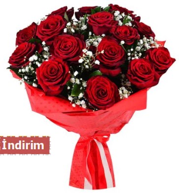 12 Adet kırmızı aşk gülleri  Zonguldak çiçek satışı 