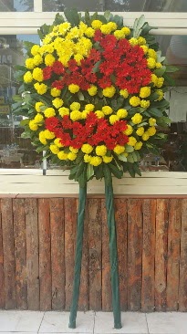 Cenaze çelengi çiçek modeli  Zonguldak çiçek mağazası , çiçekçi adresleri 
